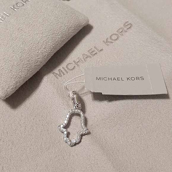 Nwt MK sterling silver charm